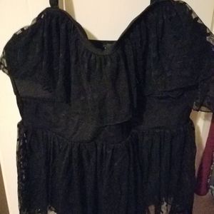 One piece dress swimsuit